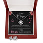 To My Mom | Love Knot Necklace and Earring Set