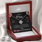 To My Mom | Love Knot Necklace and Earring Set