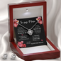 To My Mom - Love Knot Necklace and Earrings Set