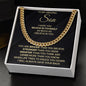 My Amazing Son | Cuban Link Chain | Perfect Gift for Son
