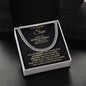 My Amazing Son | Cuban Link Chain | Perfect Gift for Son