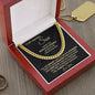My Amazing Son Braver Stronger | Cuban Link Chain | Perfect Gift for Son