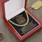 Lion Son Braver Stronger Loved | Cuban Link Change | Gift For Son