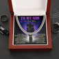 Black Panther Cuban Link Chain | Perfect Gift for Son