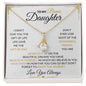 To My Bonus Daughter | Alluring Necklace