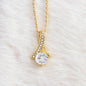 To My Granddaughter - Alluring Beauty Necklace