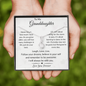 To My Granddaughter - Alluring Beauty Necklace