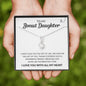 To My Bonus Daughter | Gift of You | Alluring Beauty Necklace