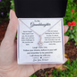 To My Granddaughter - Alluring Beauty Necklace