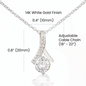 To My Granddaughter - Alluring Beauty Necklace