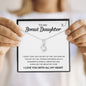To My Bonus Daughter | Gift of You | Alluring Beauty Necklace