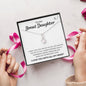 To My Bonus Daughter | Gift of You | Alluring Beauty Necklace