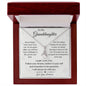 To My Granddaughter - Alluring Beauty Necklace