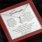 To My Granddaughter - Alluring Beauty Necklace