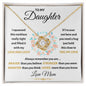 To My Daughter | Love Knot Necklace | Perfect Gift for Daughter 1