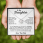 To My Daughter | I Believe in You | Love Knot Necklace