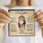 My Daughter Always My Baby Girl Lion Love Knot | Perfect Gift for Daughter