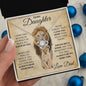 My Daughter Always My Baby Girl Lion Love Knot | Perfect Gift for Daughter
