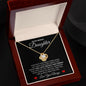 Bonus Daughter Always Here For You Last Breath - Love Knot - Perfect Gift For Birthday, Christmas, Graduation