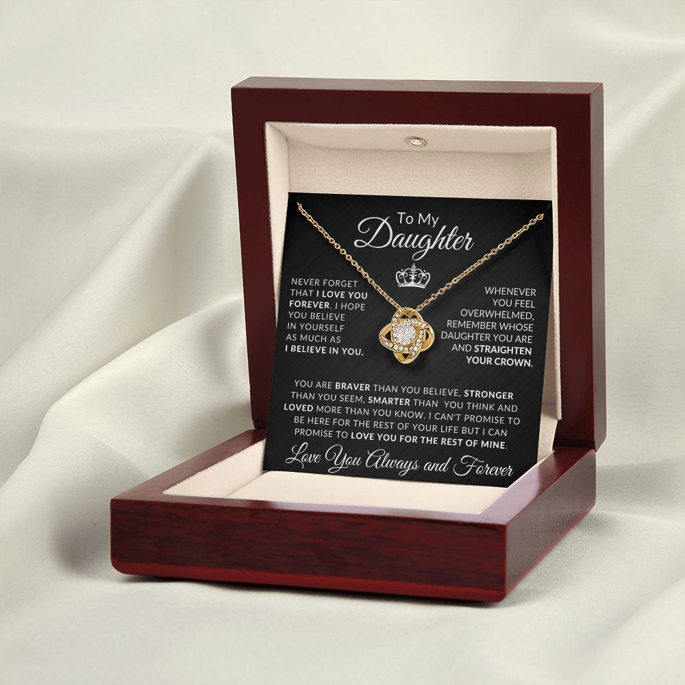 My Daughter | Braver Smarter Loved | Daughter Gift