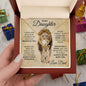 My Daughter Always My Baby Girl Lion Love Knot | Perfect Gift for Daughter