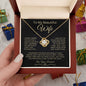 My Beautiful Wife - Love Knot Necklace - Perfect Gift