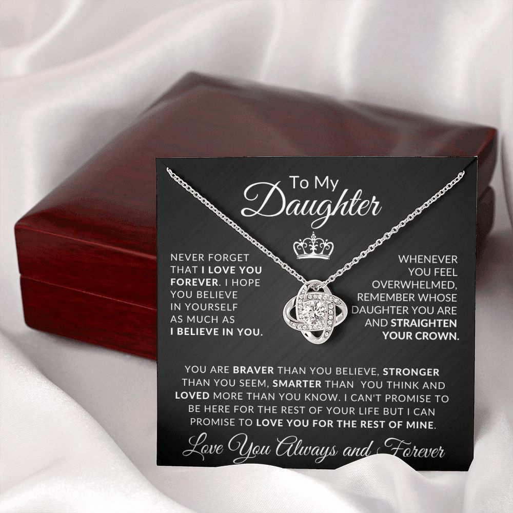 My Daughter | Braver Smarter Loved | Daughter Gift