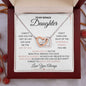 To My Bonus Daughter | Gift of You | Interlocking Hearts