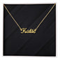 Custom Name Necklace | Perfect Gift For Her Graduation, Mother's Day Birthday, Christmas, Special Occassion