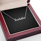 Custom Name Necklace | Perfect Gift For Her Christmas, Birthday, Special Occassion