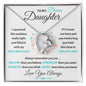 To My Bonus Daughter - Forever Love Necklace