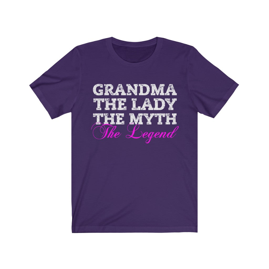 Grandma The Lady The Legend - Premium T-Shirt - Perfect Gift for Grandmom