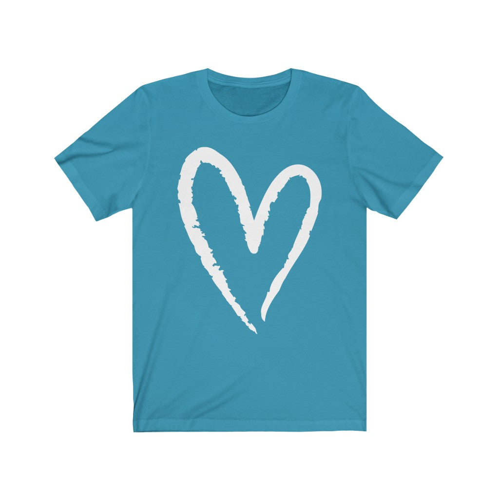 Heart - Grunge Matching Premium T-Shirt for Adult