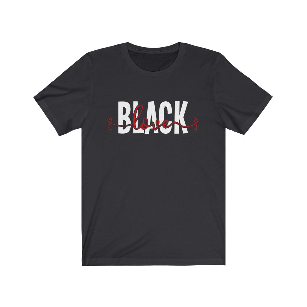 Black Love Hearts - Premium T-Shirt
