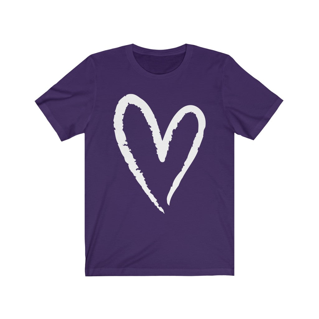 Heart - Grunge Matching Premium T-Shirt for Adult