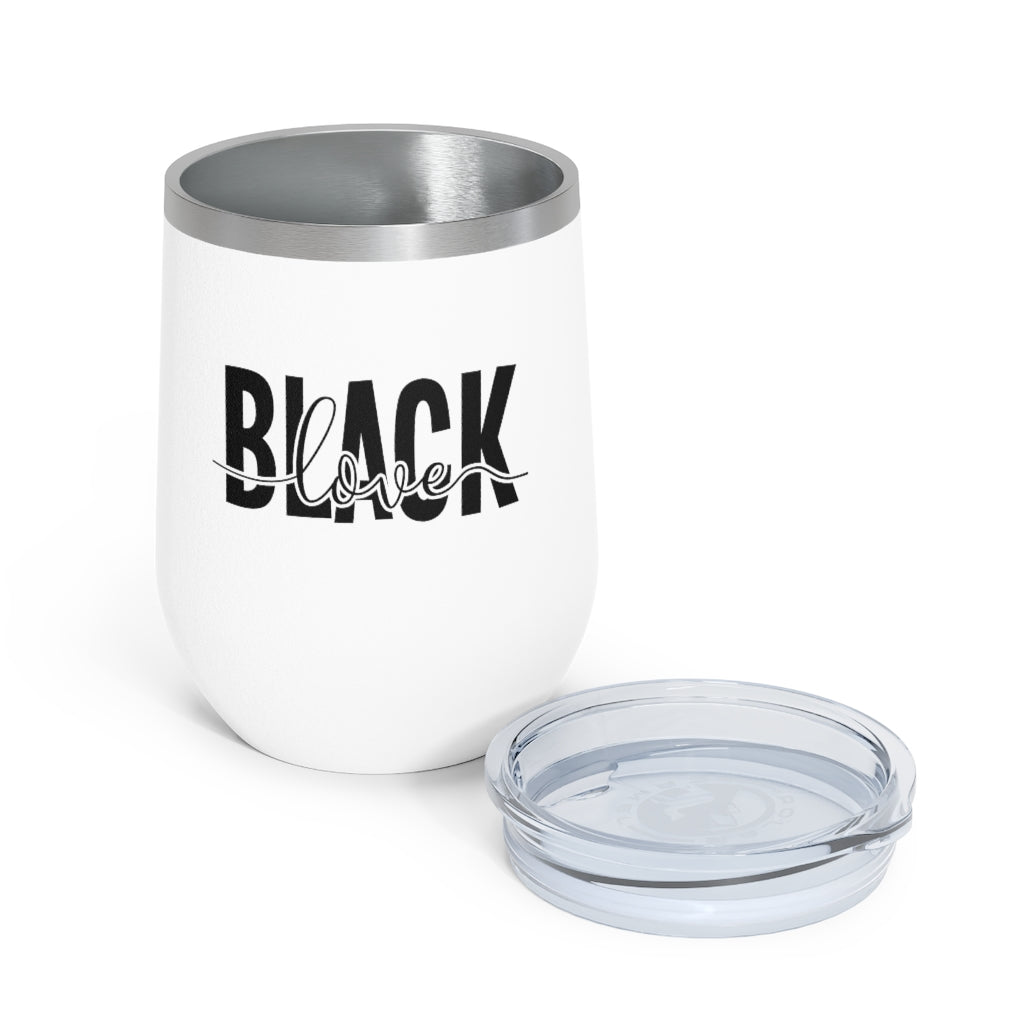 Black Love - 12oz Insulated Wine Tumbler