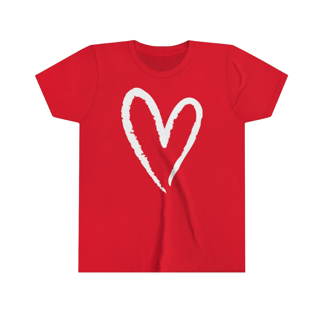 Heart - Grunge Matching Youth Premium T-Shirt for Kids