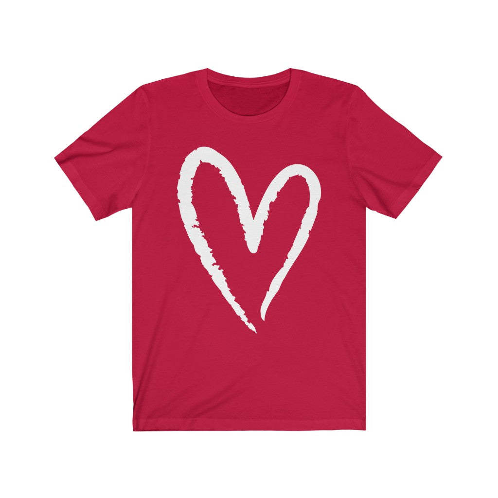 Heart - Grunge Matching Premium T-Shirt for Adult