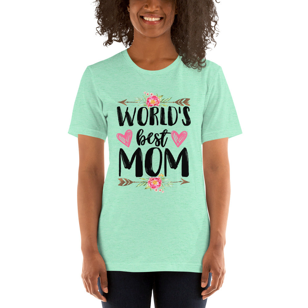 World's Best Mom - Premium Soft Tshirt - Perfect Gift for Mom
