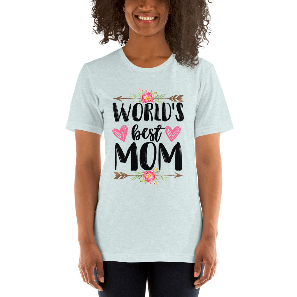 World's Best Mom - Premium Soft Tshirt - Perfect Gift for Mom
