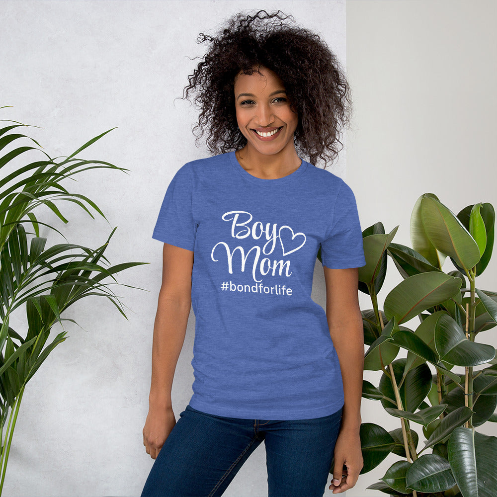 Boy Mom #bondforlife Premium Soft T-shirt