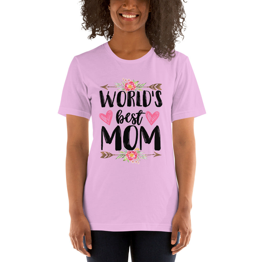 World's Best Mom - Premium Soft Tshirt - Perfect Gift for Mom