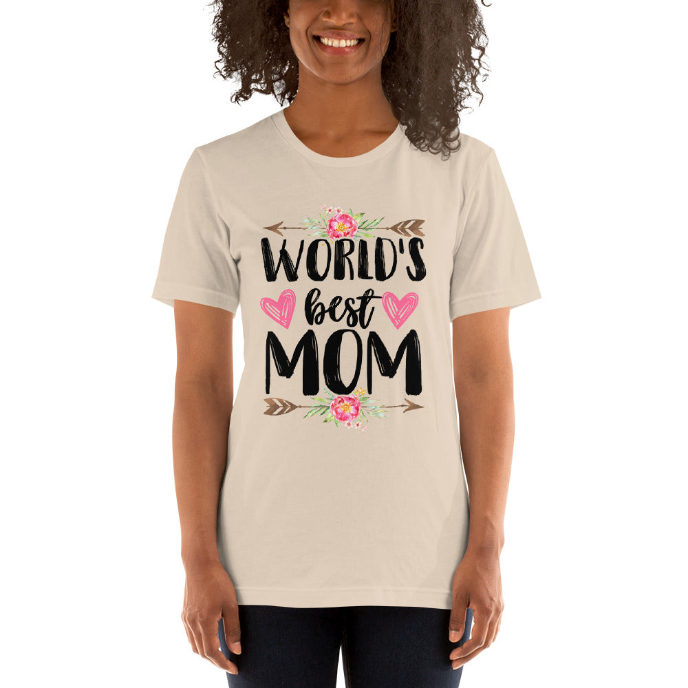 World's Best Mom - Premium Soft Tshirt - Perfect Gift for Mom