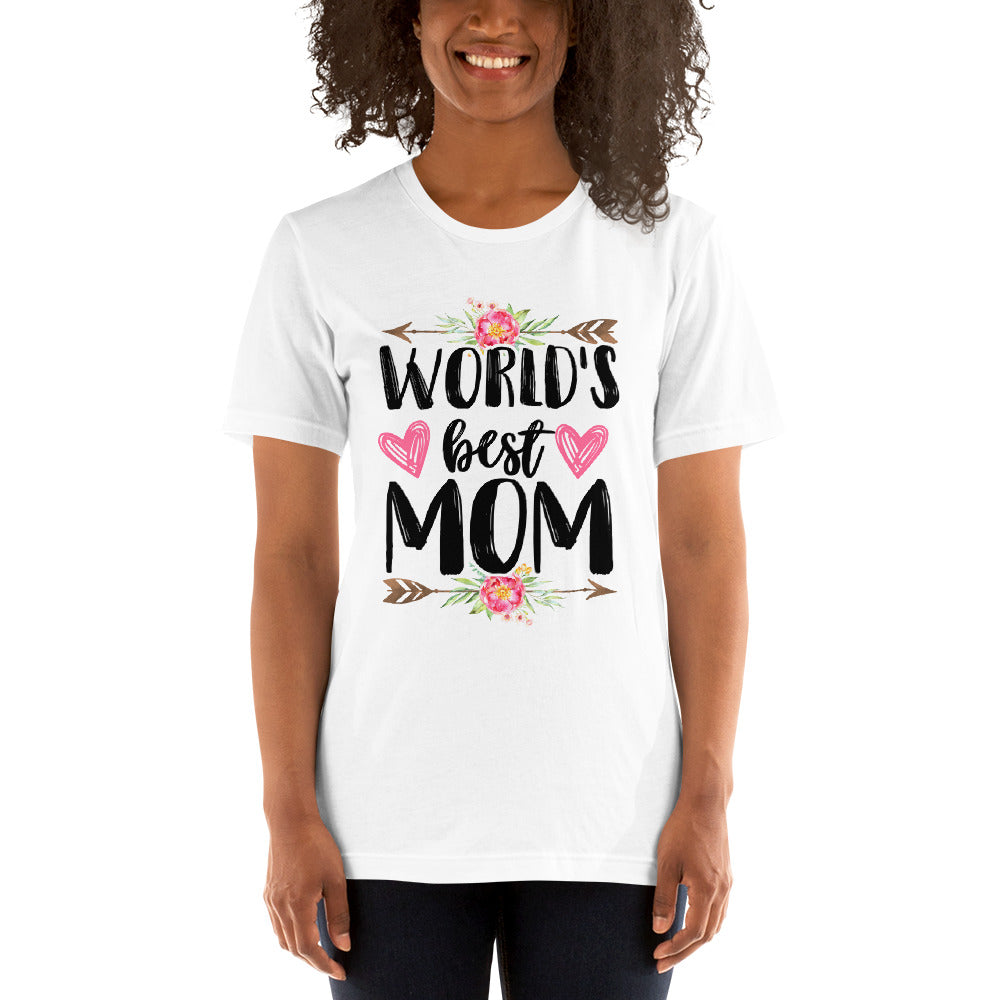World's Best Mom - Premium Soft Tshirt - Perfect Gift for Mom