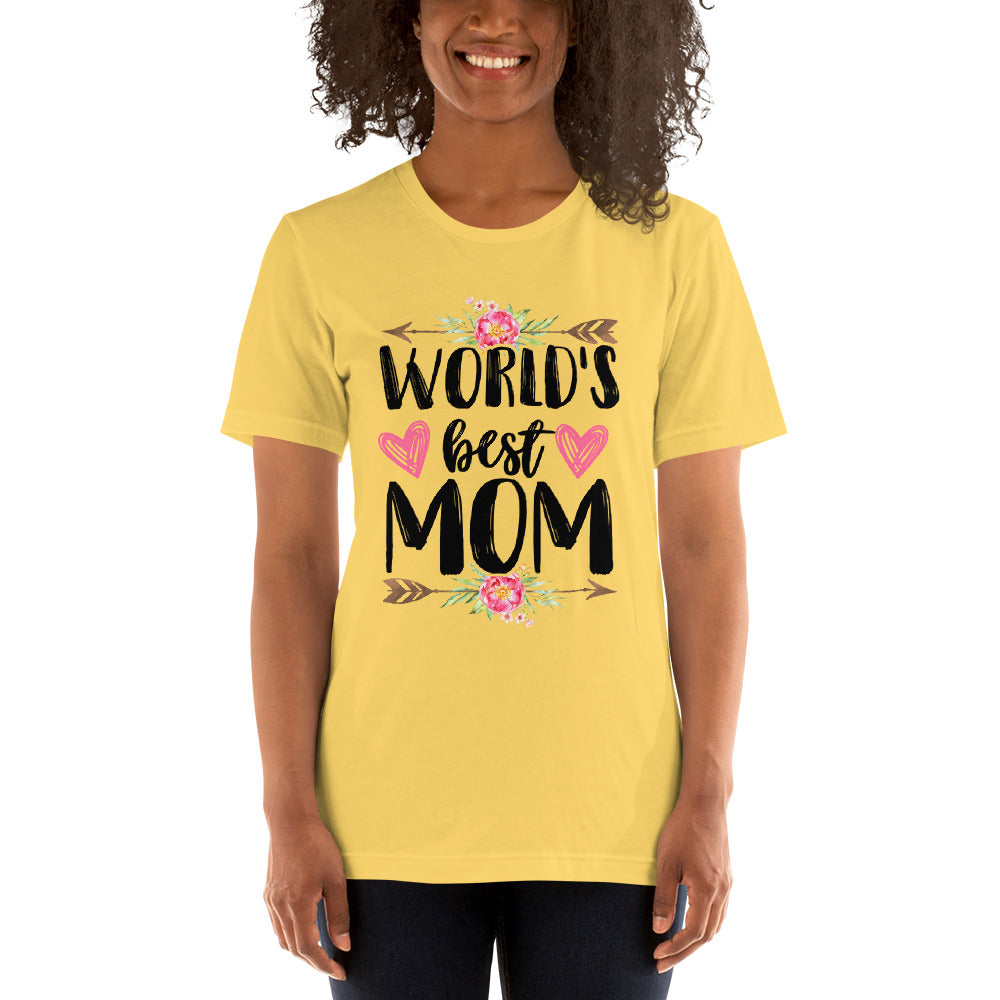 World's Best Mom - Premium Soft Tshirt - Perfect Gift for Mom