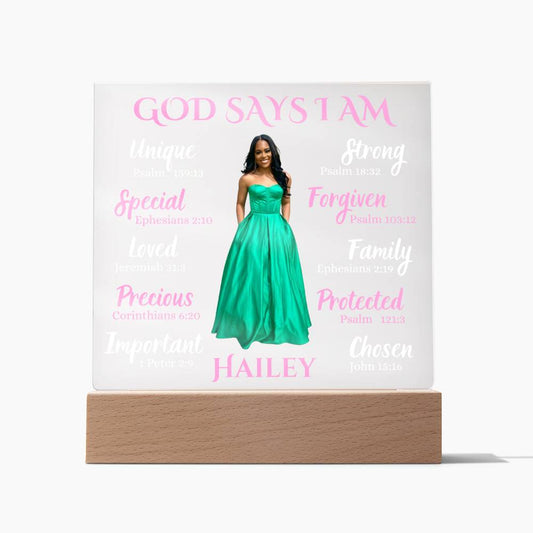 Hailey God Says I Am Gift