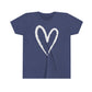 Heart - Grunge Matching Youth Premium T-Shirt for Kids