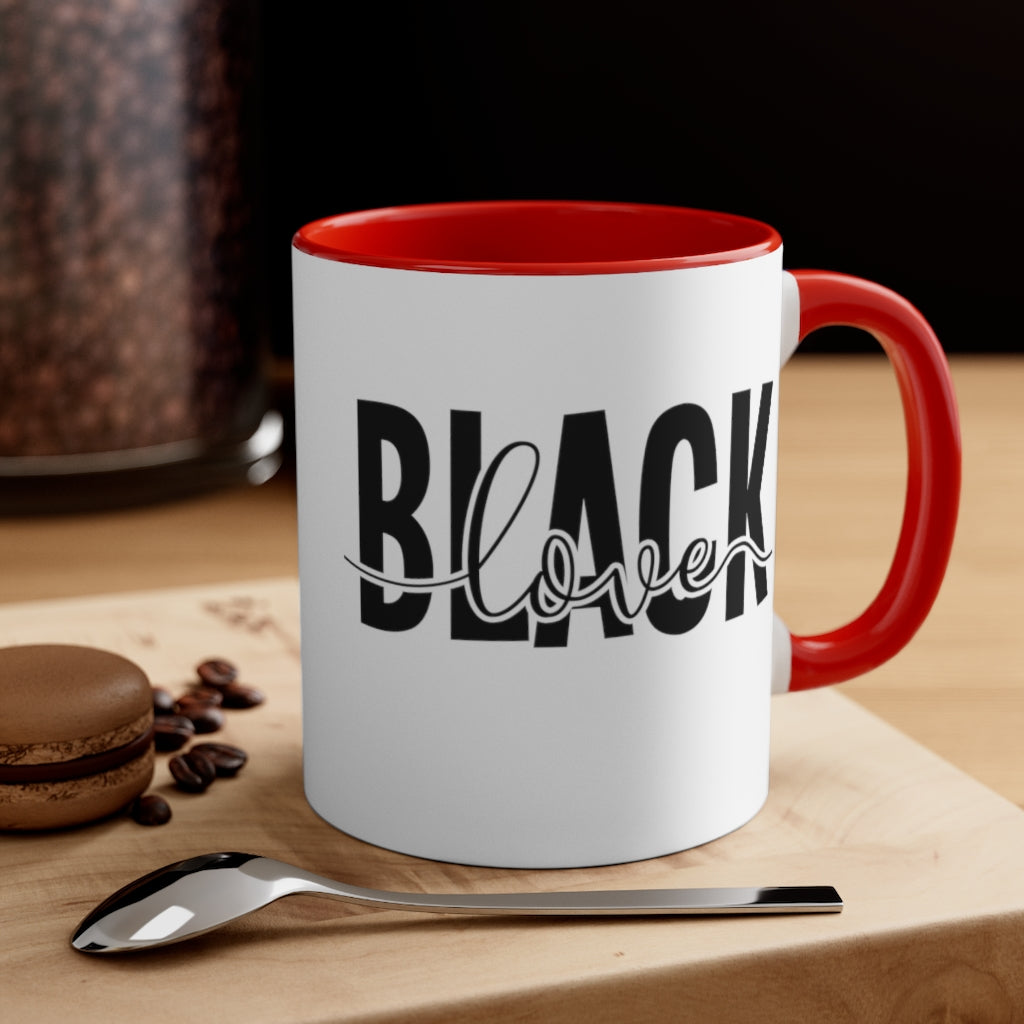 Black Love - Accent Coffee Mug, 11oz