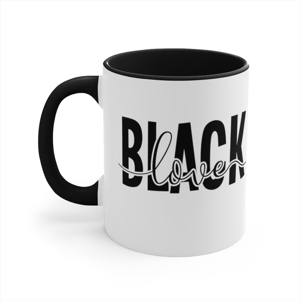 Black Love - Accent Coffee Mug, 11oz