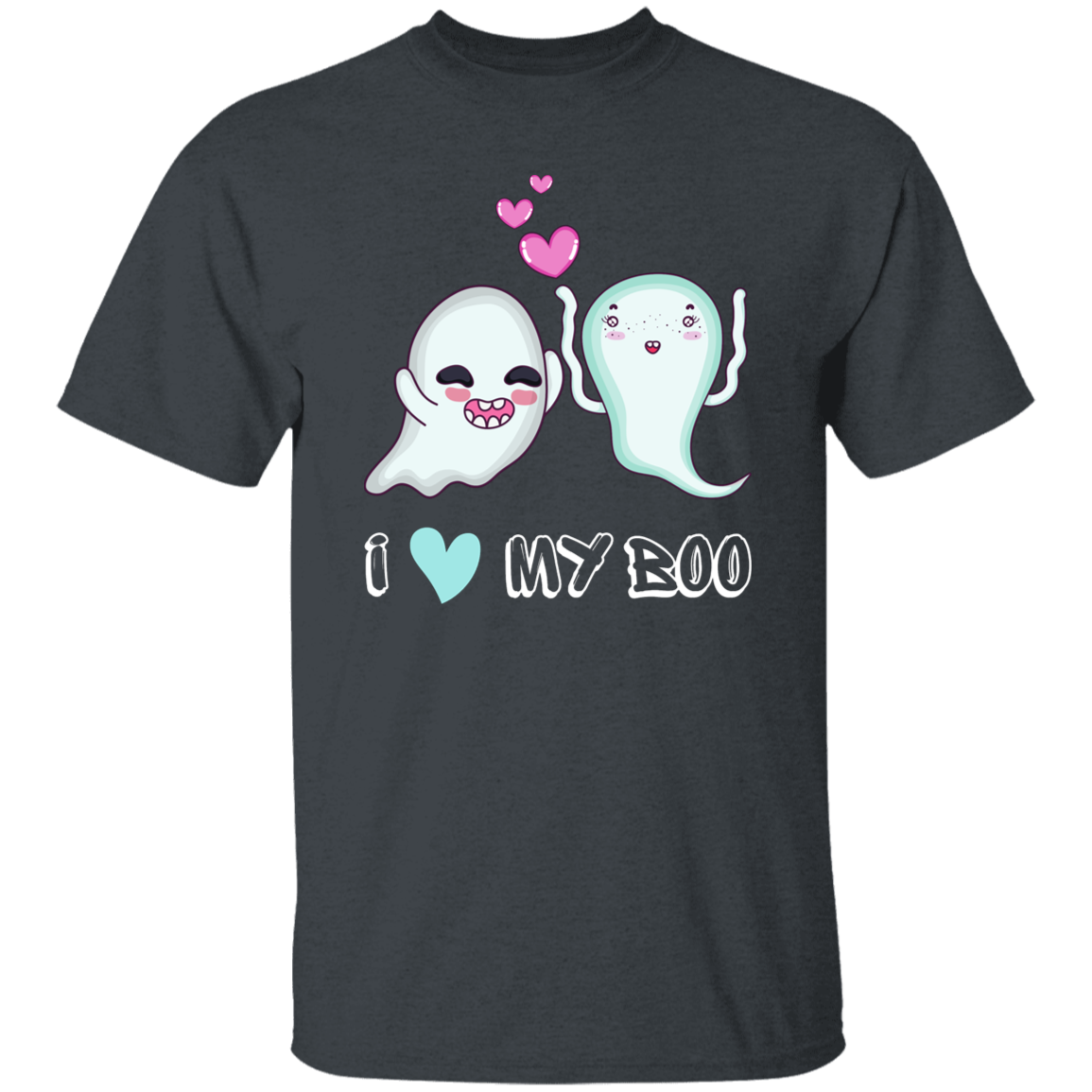 I Love My Boo Halloween Matching T-Shirt 1